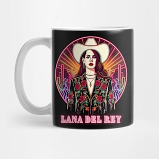 Lana Del Rey - Desert Nights w/Lettering Mug